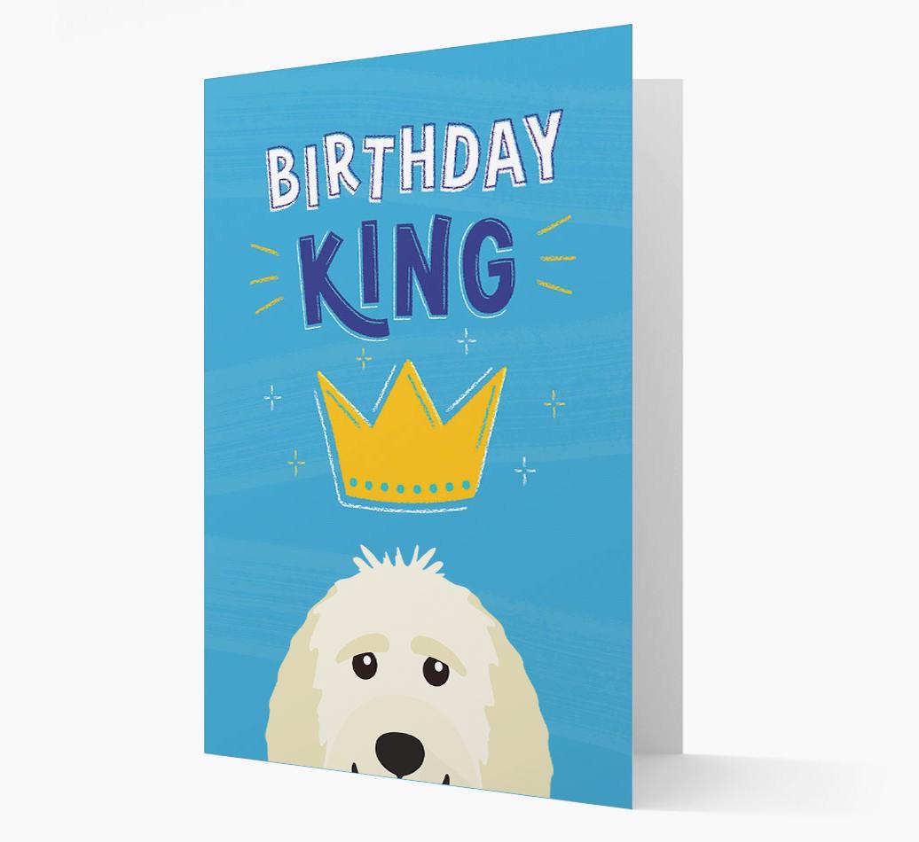 Birthday King: Personalized {breedFullName} Card
