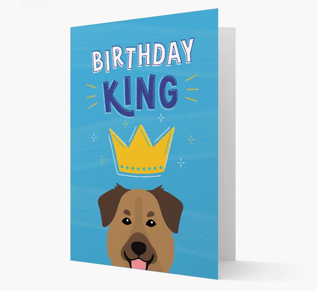 Birthday King: Personalized {breedFullName} Card