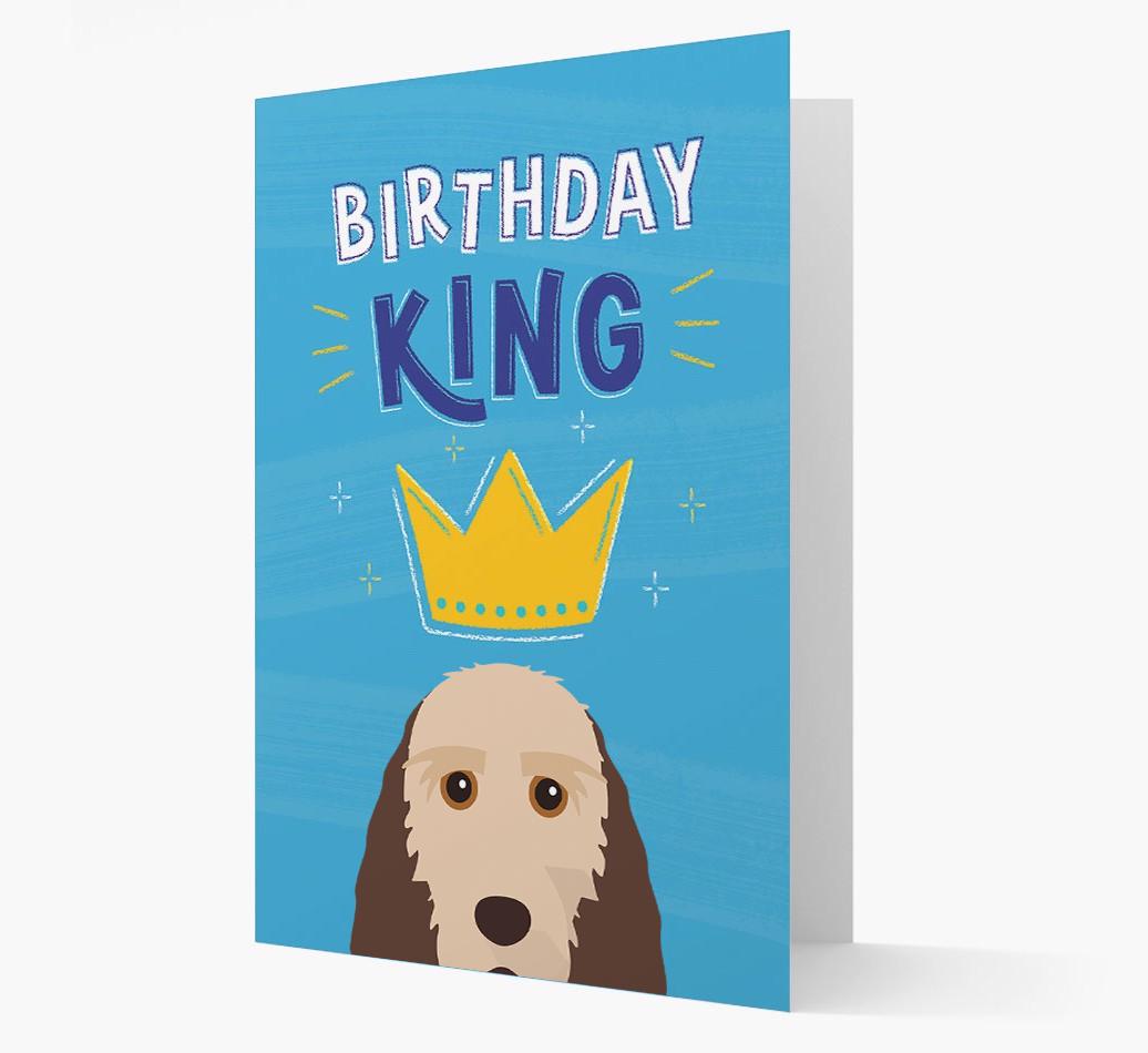 Birthday King: Personalized {breedFullName} Card