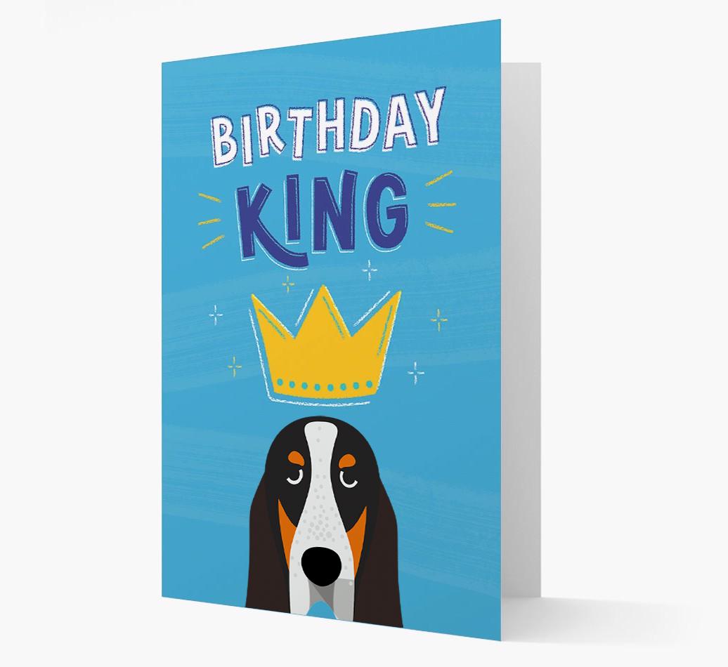 Birthday King: Personalized {breedFullName} Card