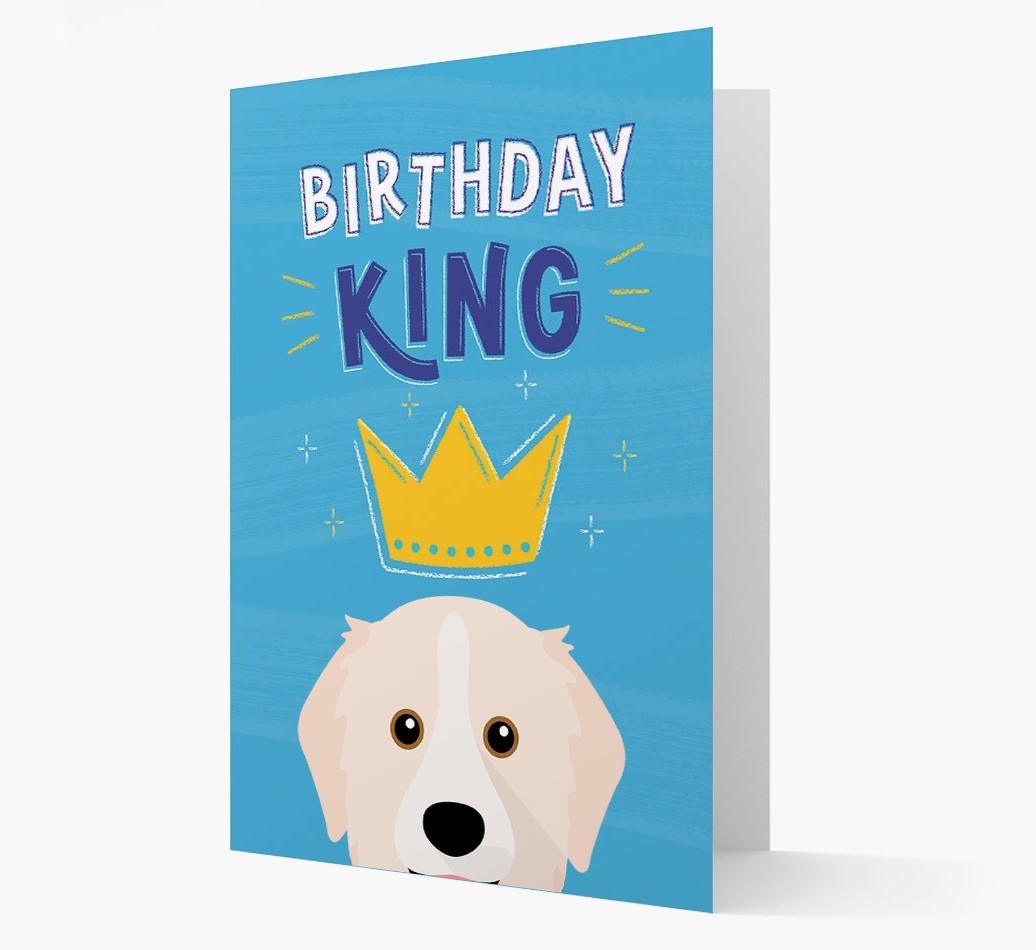 Birthday King: Personalised {breedFullName} Card
