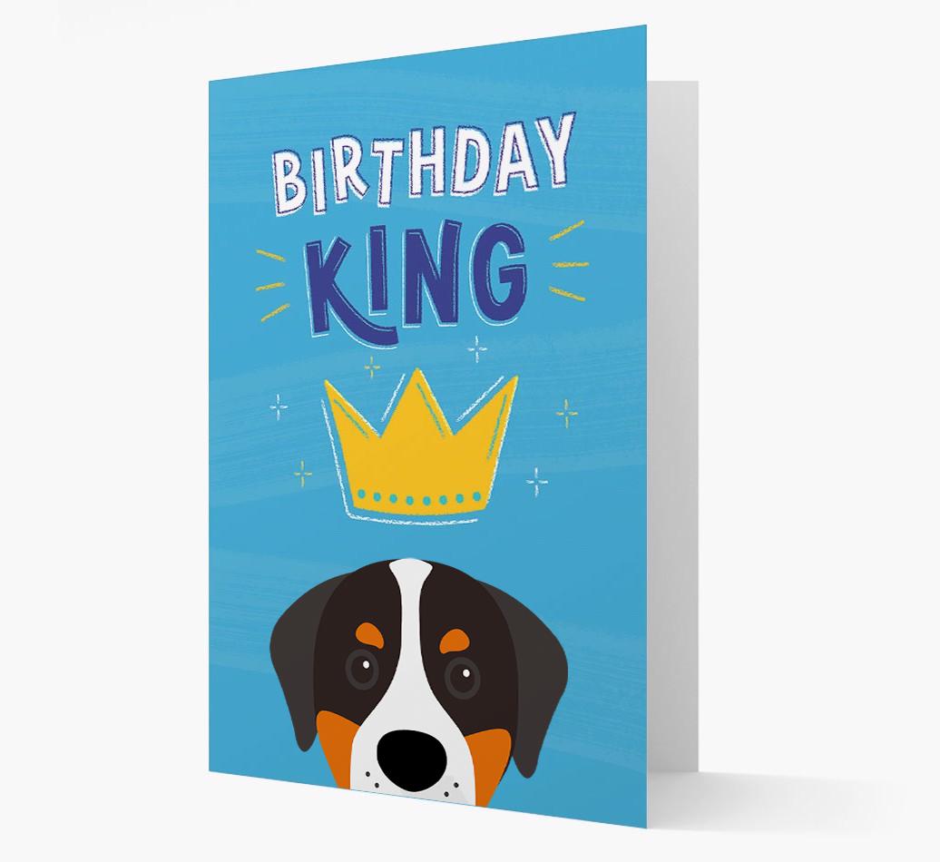 Birthday King: Personalized {breedFullName} Card