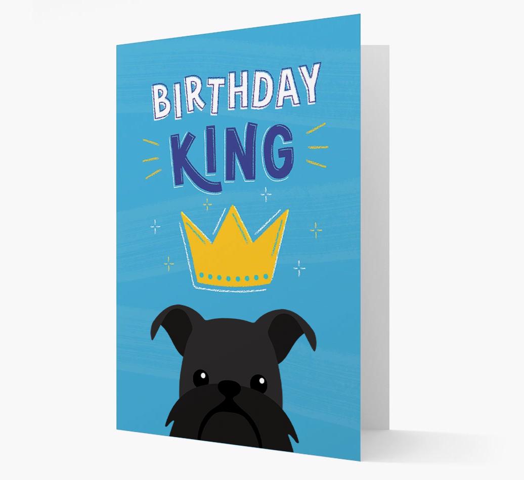 Birthday King: Personalized {breedFullName} Card
