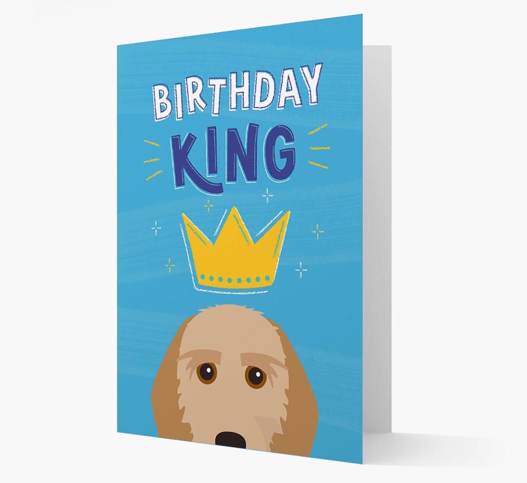 Birthday King: Personalized {breedFullName} Card