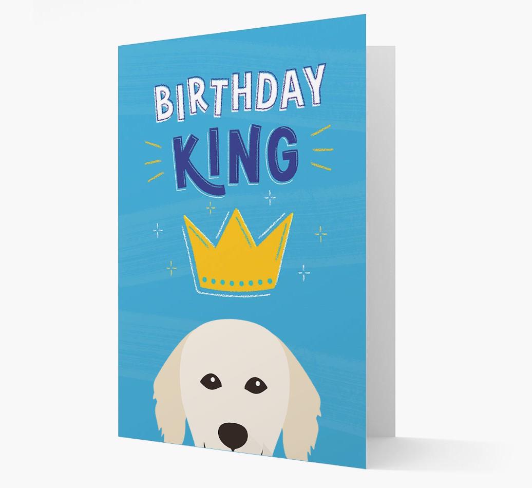 Birthday King: Personalized {breedFullName} Card