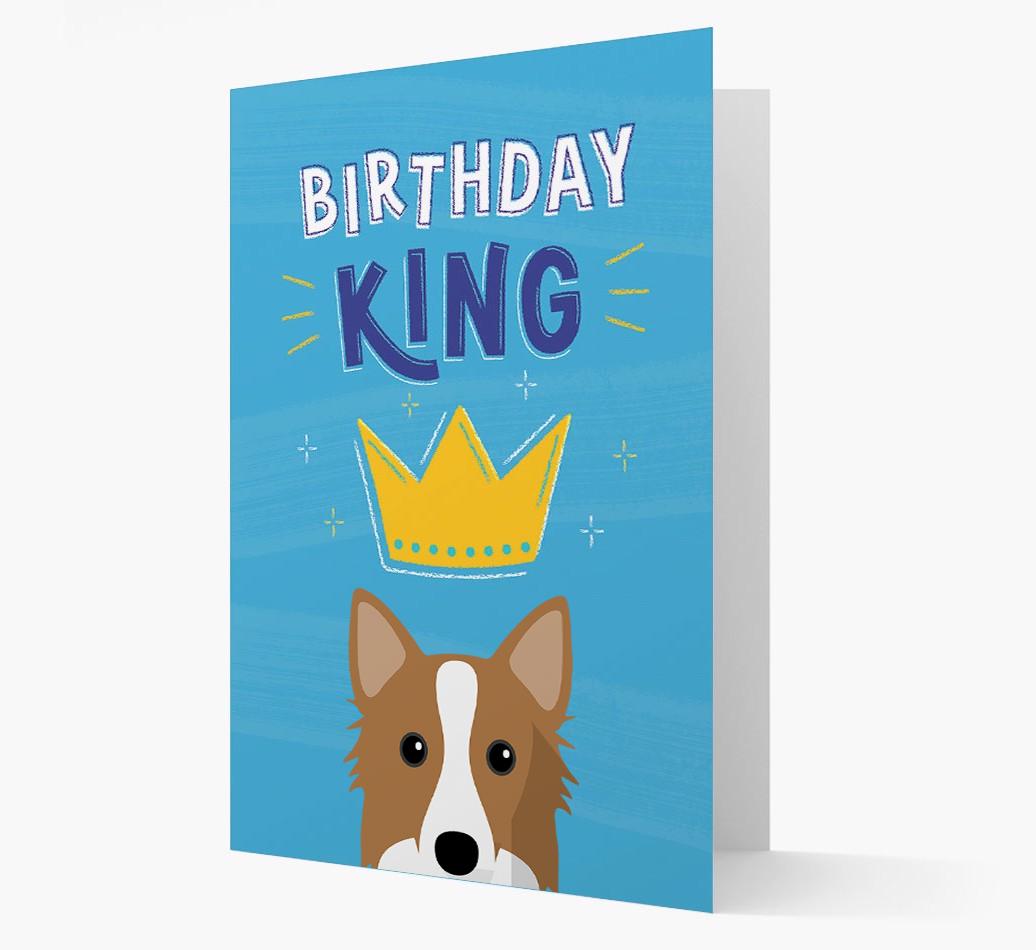 Birthday King: Personalized {breedFullName} Card