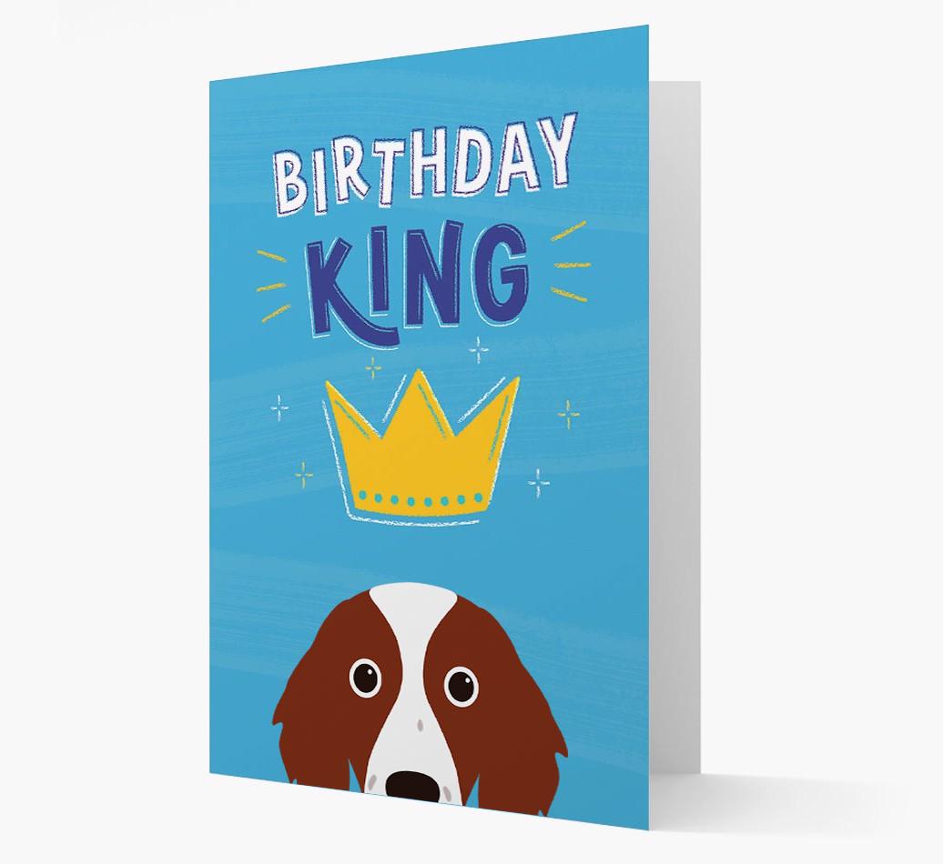 Birthday King: Personalized {breedFullName} Card