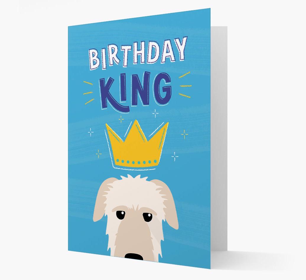 Birthday King: Personalized {breedFullName} Card