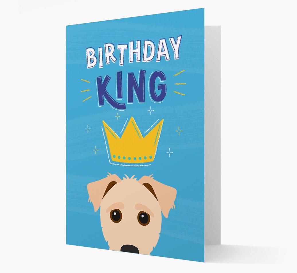 Birthday King: Personalized {breedFullName} Card