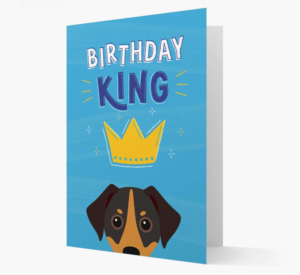 Birthday King: Personalized {breedFullName} Card