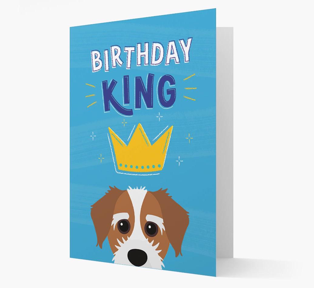 Birthday King: Personalized {breedFullName} Card