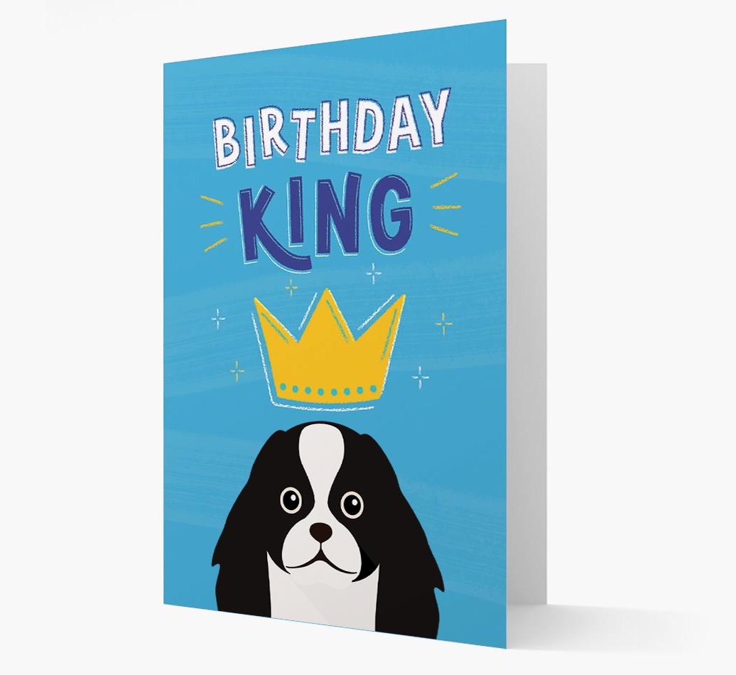 Birthday King: Personalized {breedFullName} Card