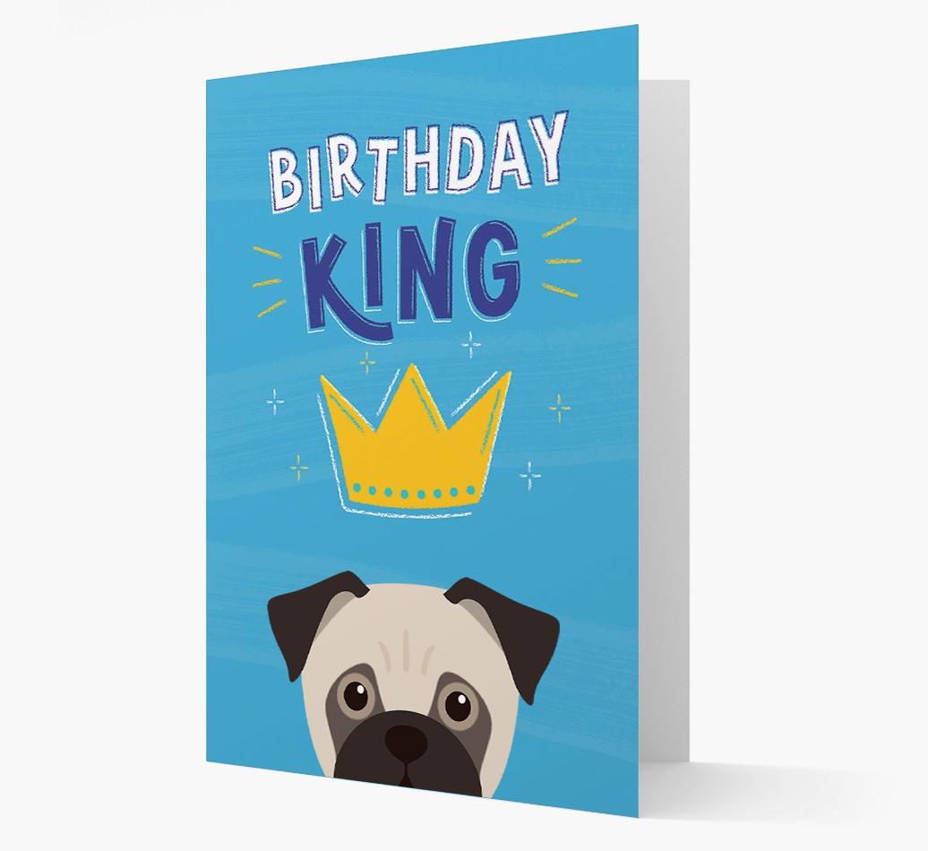 Birthday King: Personalized {breedFullName} Card