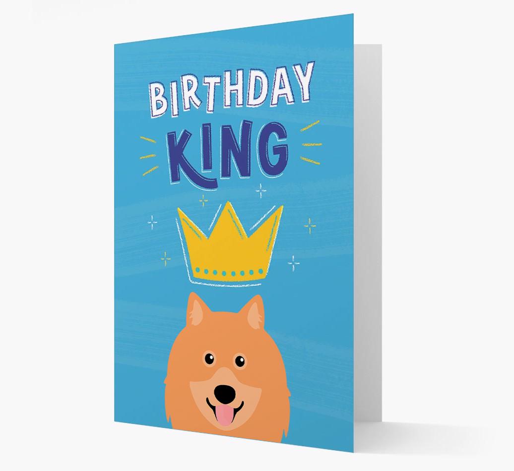 Birthday King: Personalized {breedFullName} Card