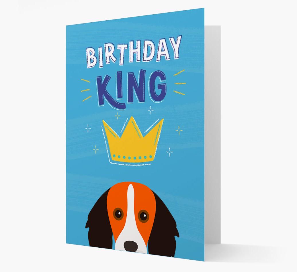 Birthday King: Personalized {breedFullName} Card
