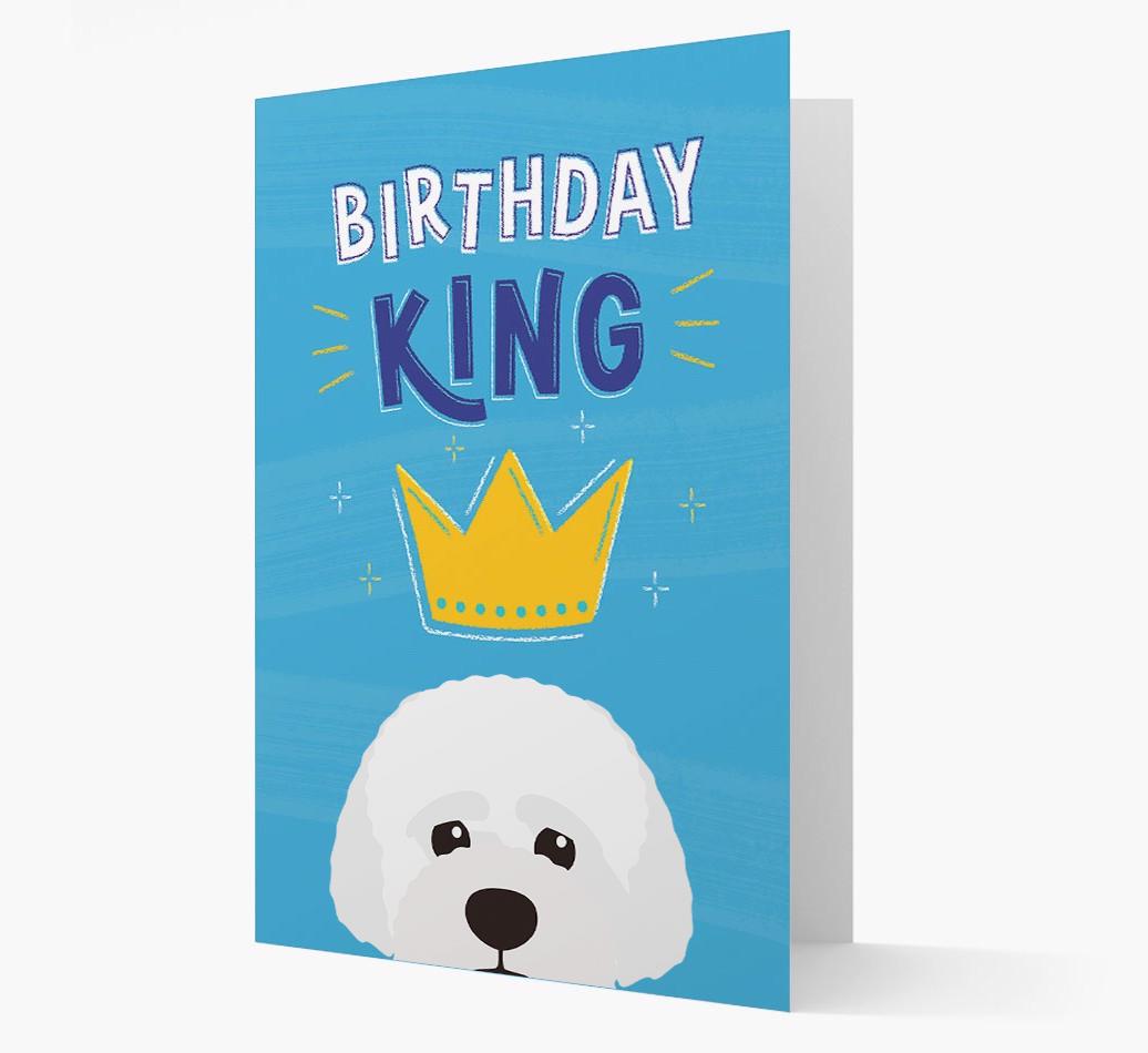 Birthday King: Personalized {breedFullName} Card