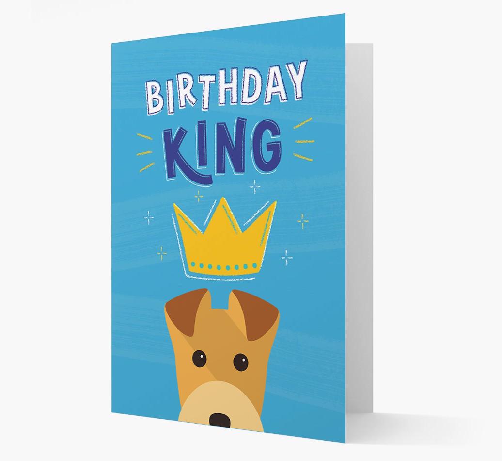 Birthday King: Personalized {breedFullName} Card