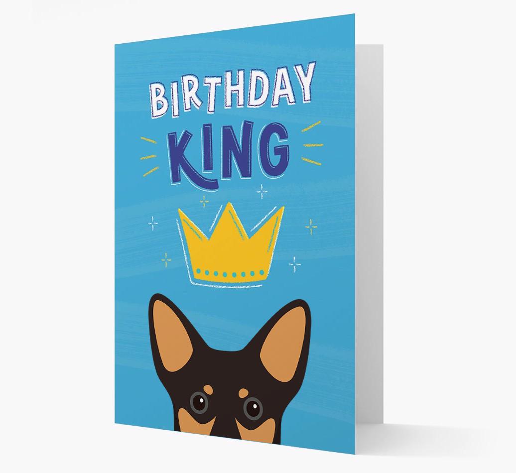 Birthday King: Personalized {breedFullName} Card