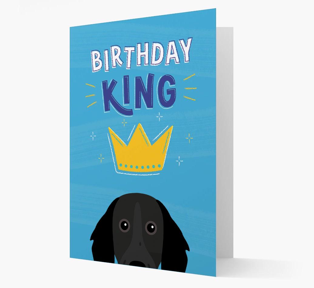 Birthday King: Personalized {breedFullName} Card