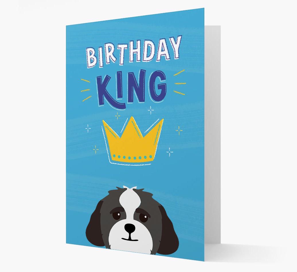 Birthday King: Personalized {breedFullName} Card