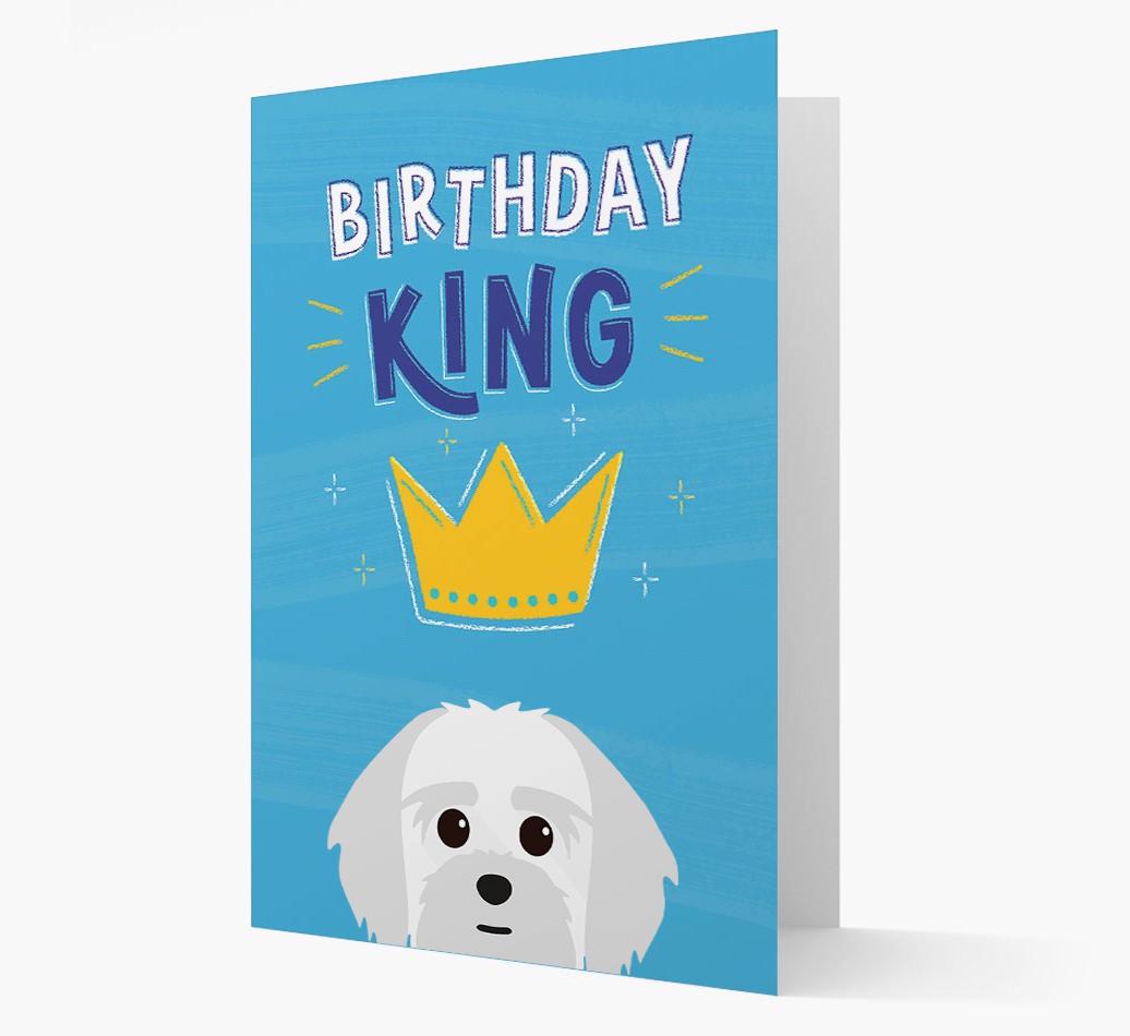 Birthday King: Personalized {breedFullName} Card