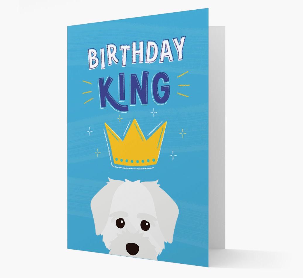 Birthday King: Personalized {breedFullName} Card