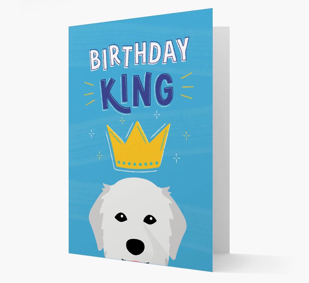 Birthday King: Personalized {breedFullName} Card