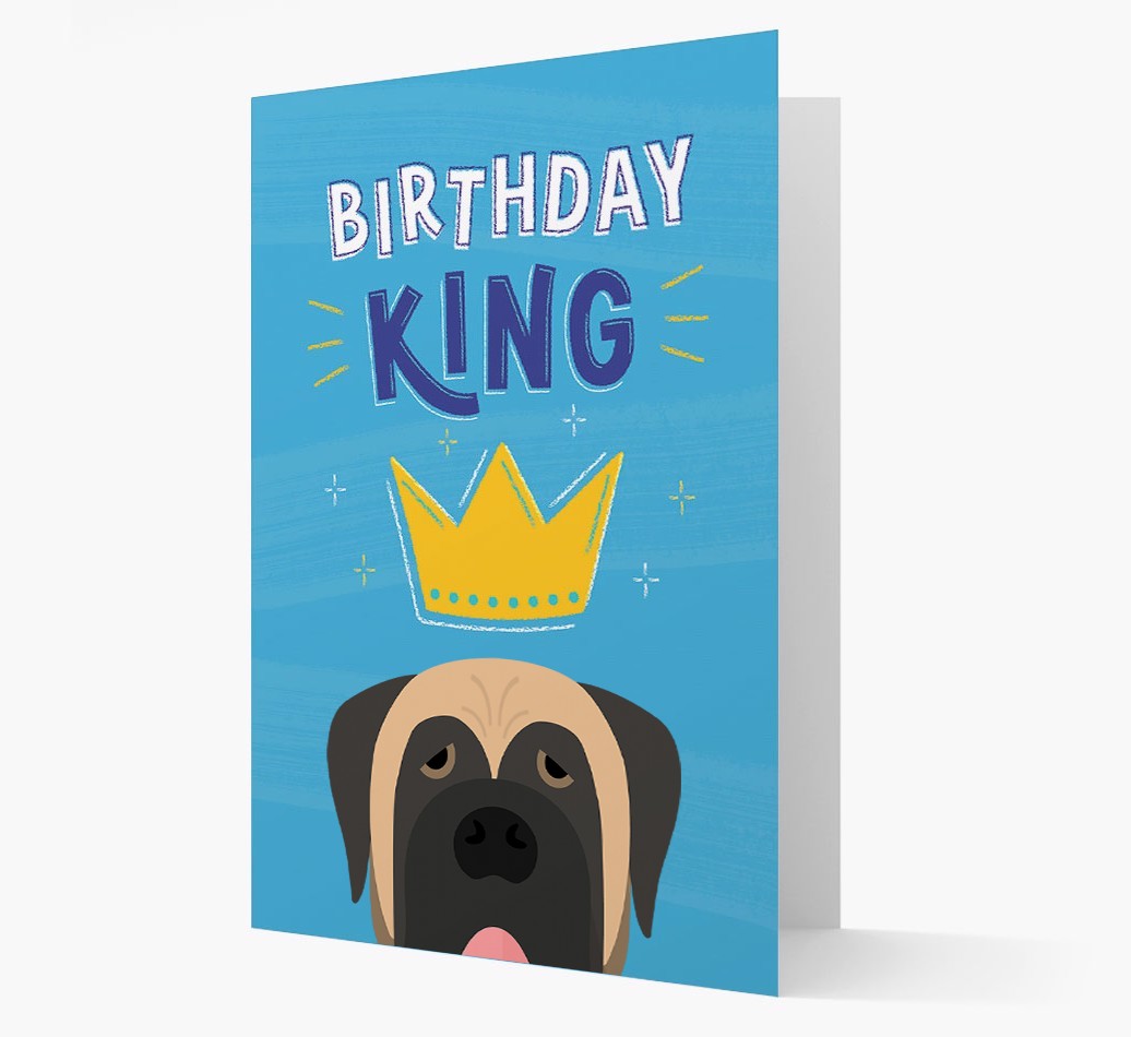 Birthday King: Personalized {breedFullName} Card