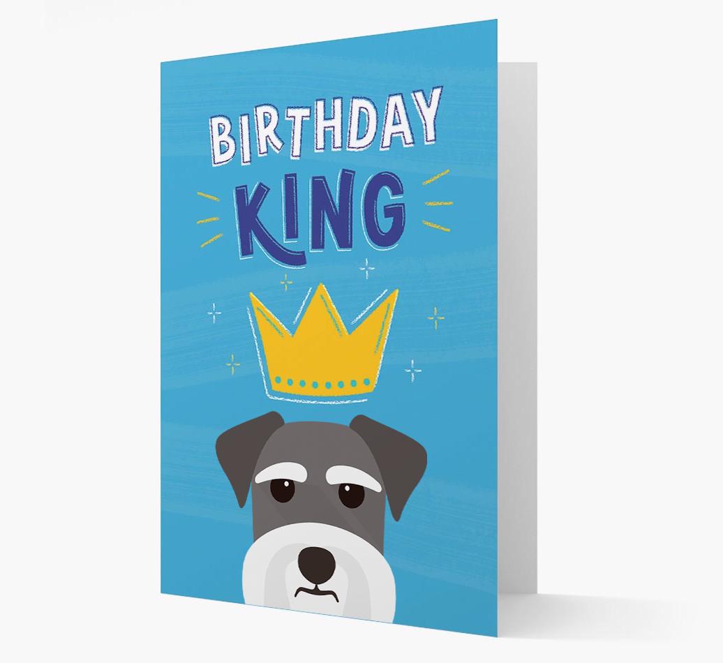 Birthday King: Personalized {breedFullName} Card