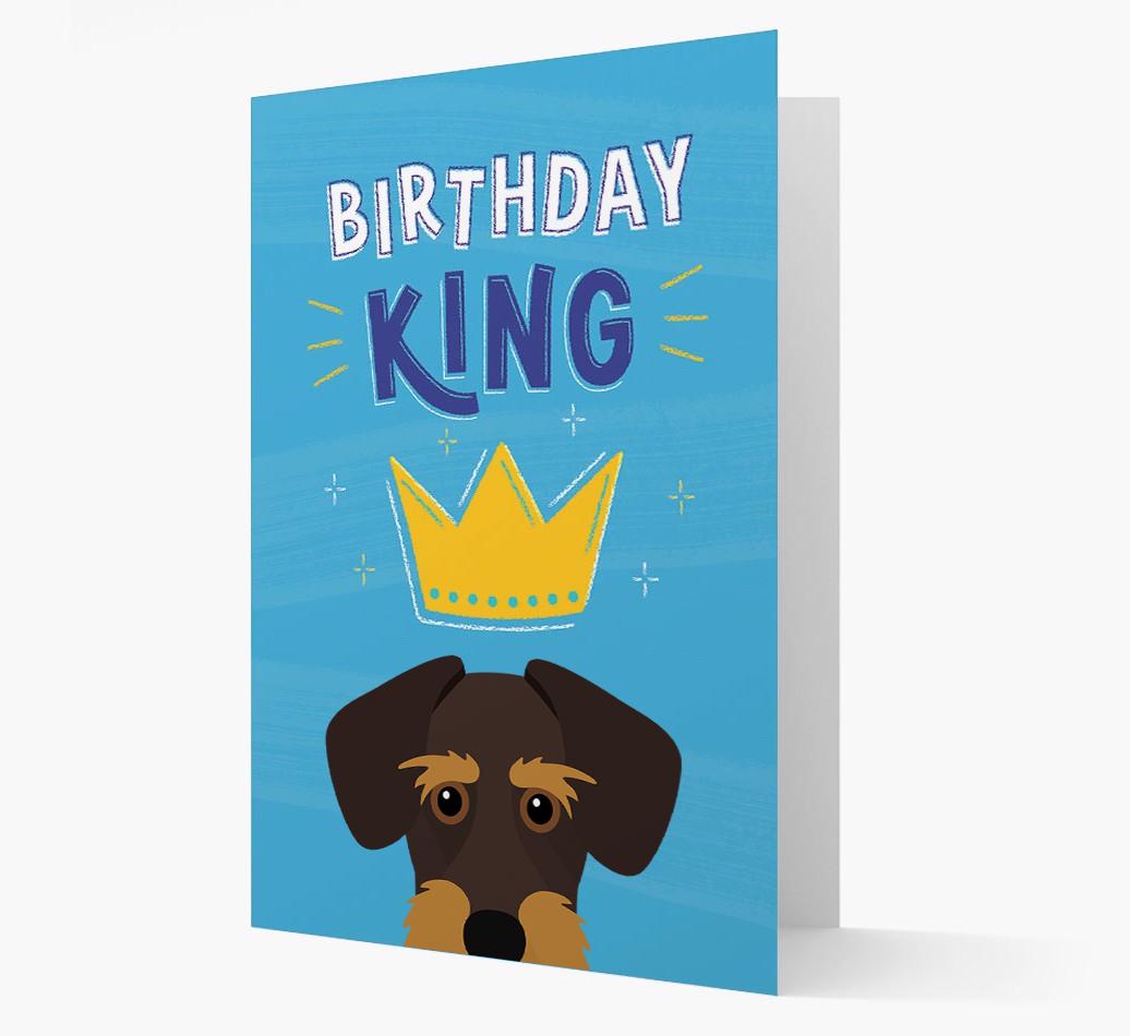 Birthday King: Personalized {breedFullName} Card