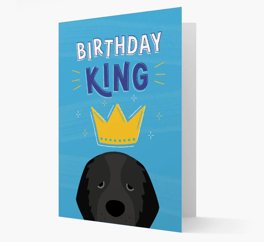 Birthday King: Personalized {breedFullName} Card