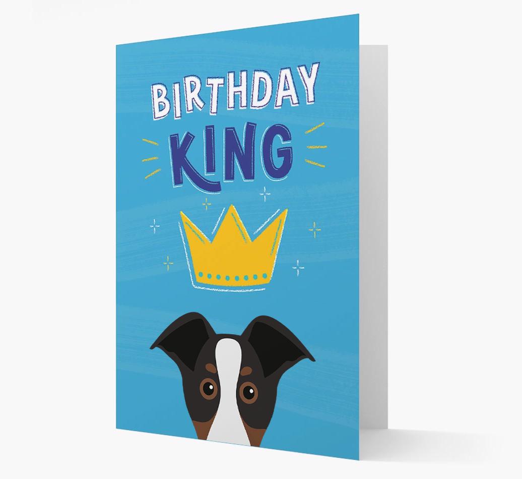 Birthday King: Personalized {breedFullName} Card