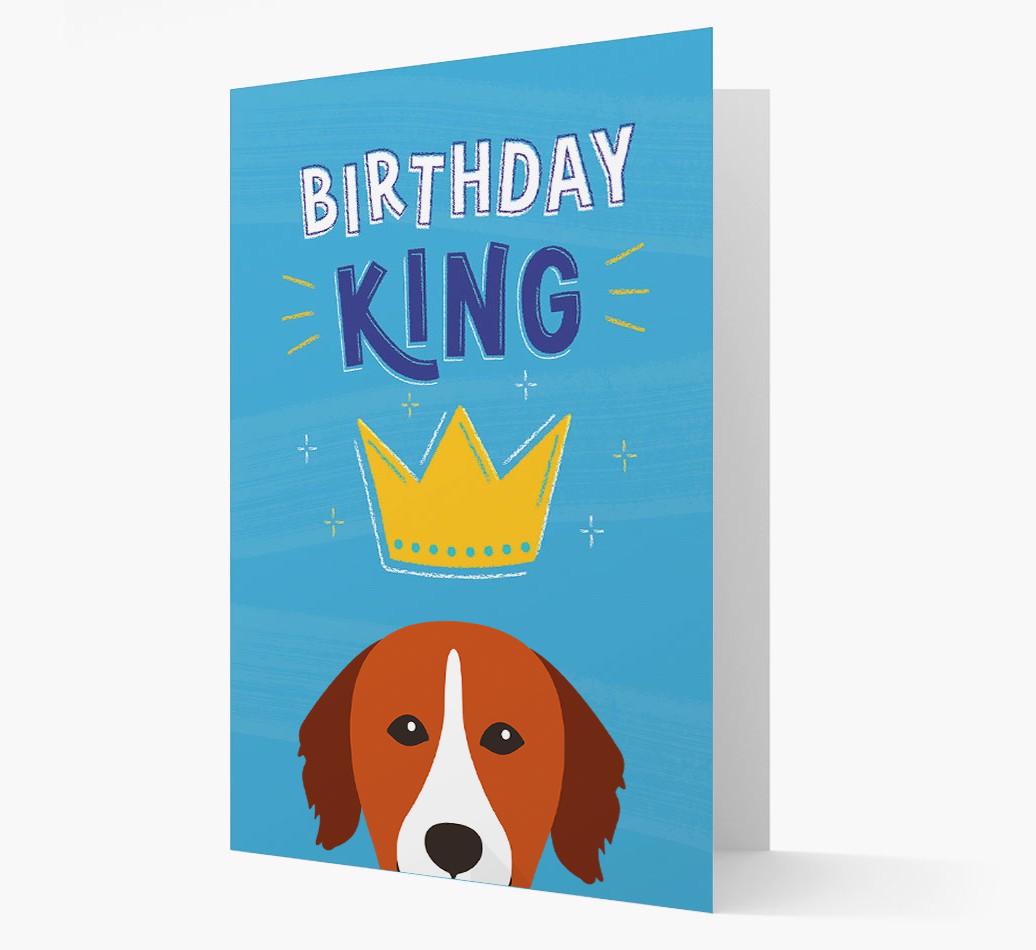 Birthday King: Personalized {breedFullName} Card