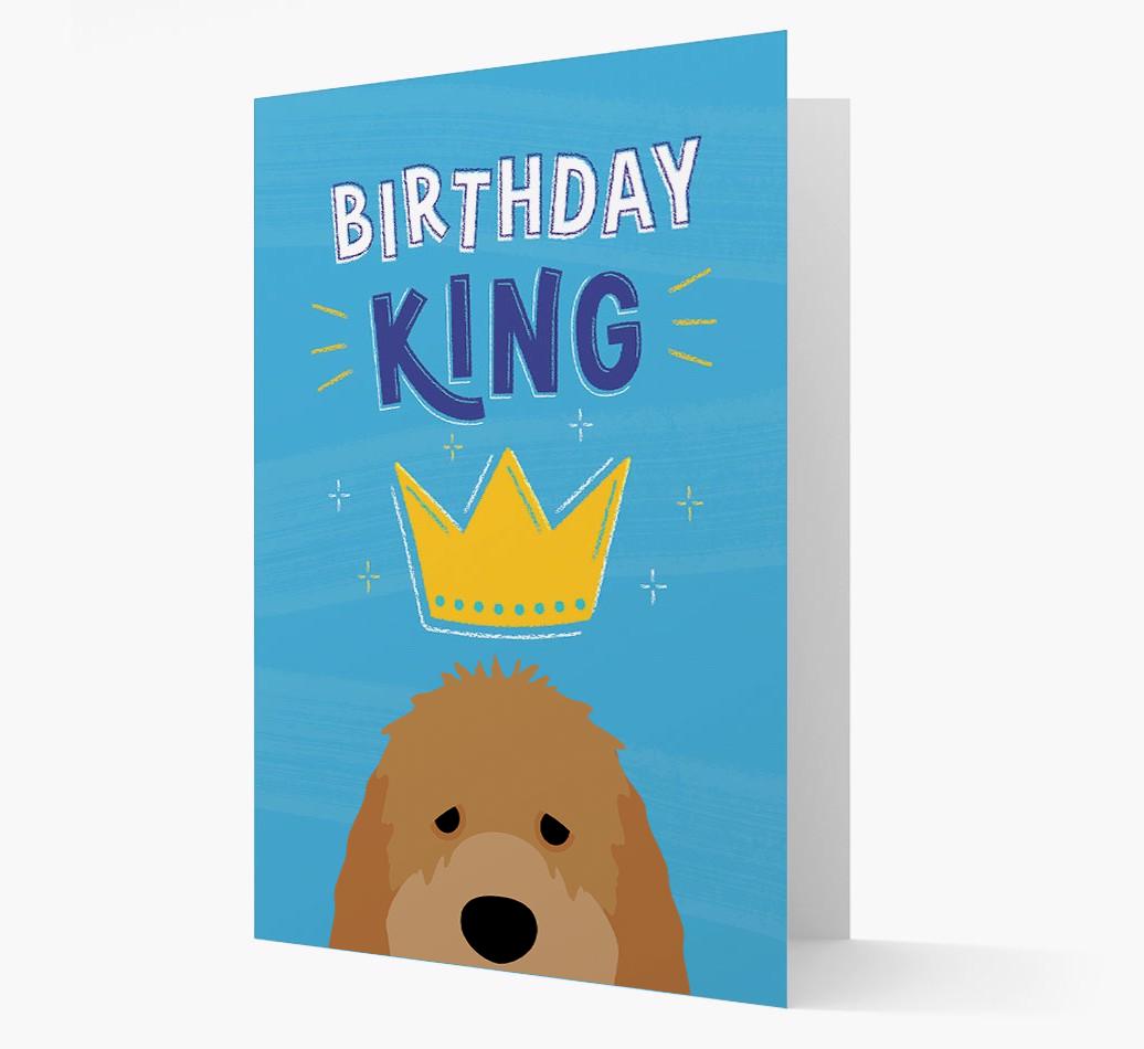 Birthday King: Personalized {breedFullName} Card