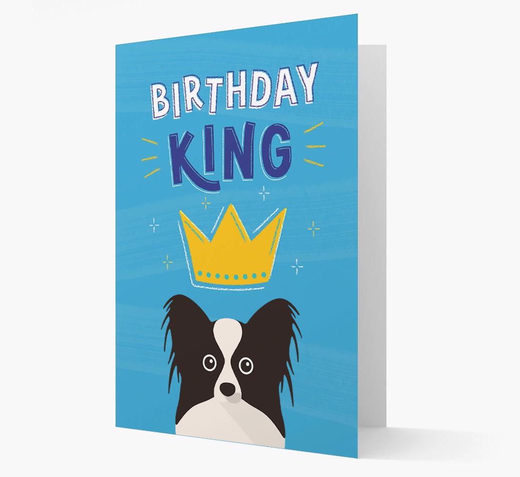 Birthday King: Personalized {breedFullName} Card