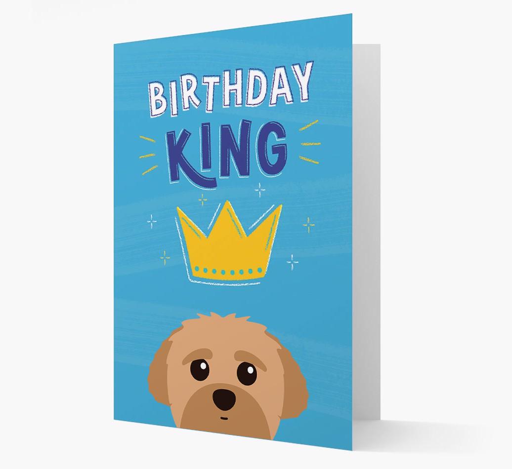 Birthday King: Personalized {breedFullName} Card