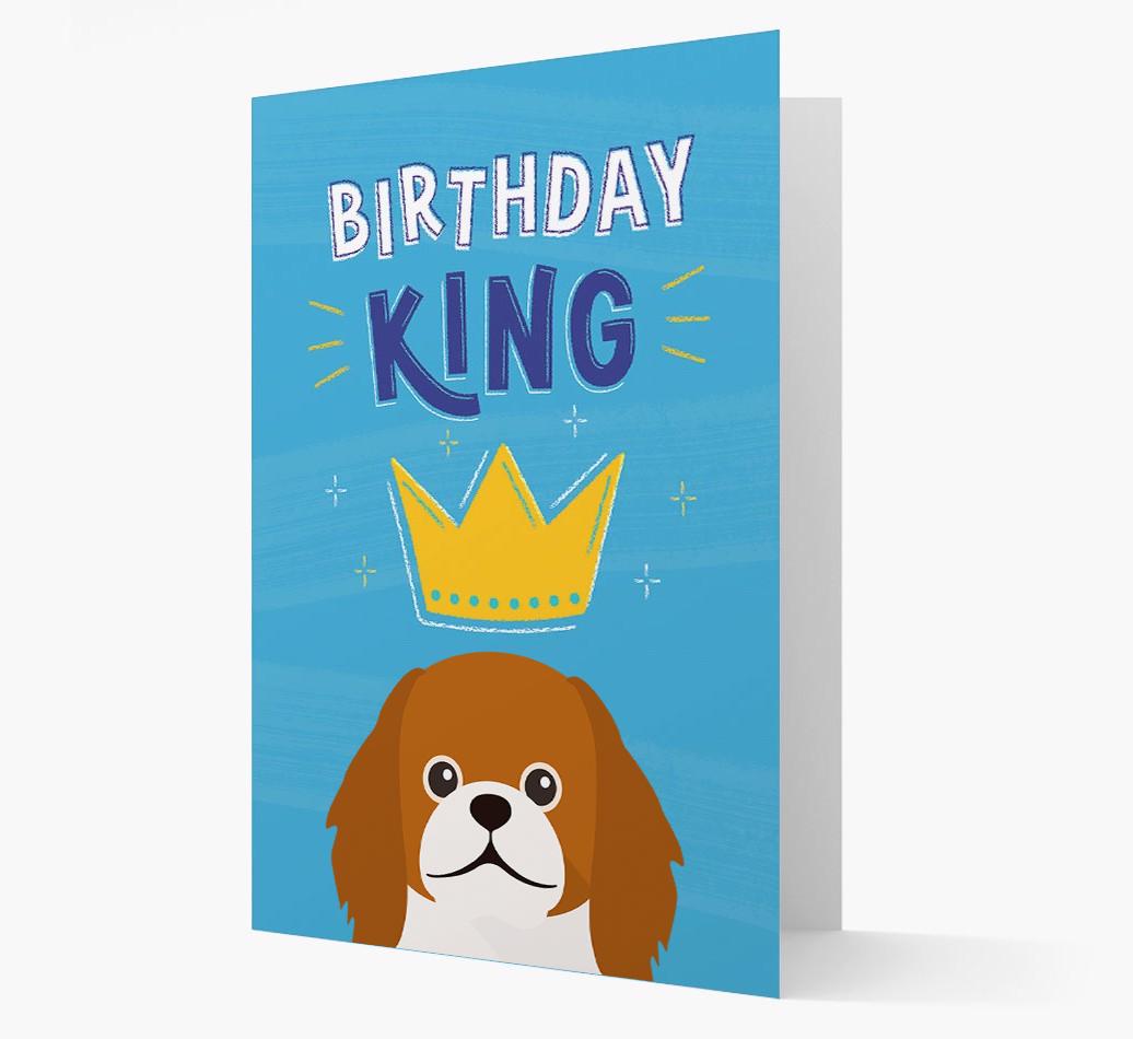 Birthday King: Personalized {breedFullName} Card