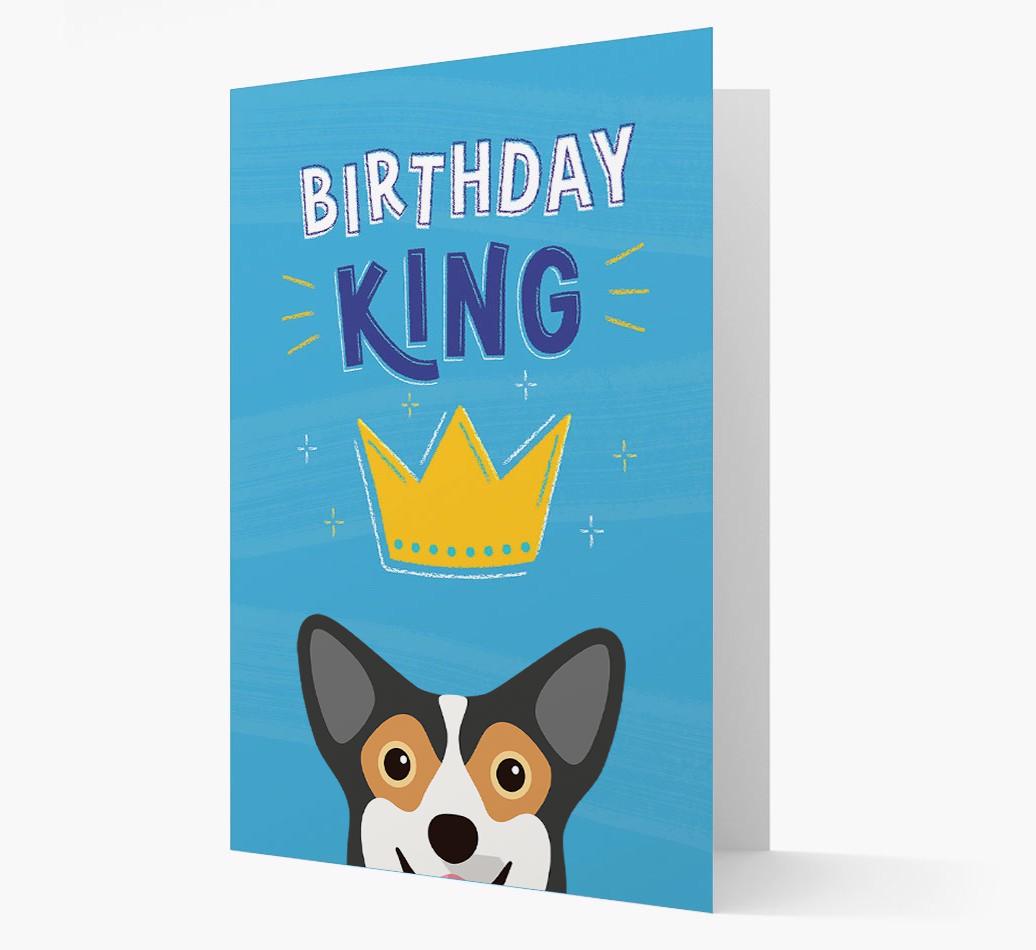 Birthday King: Personalized {breedFullName} Card