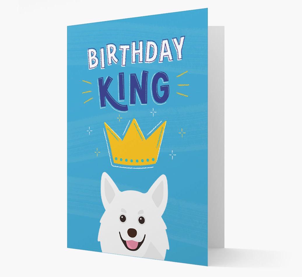 Birthday King: Personalized {breedFullName} Card