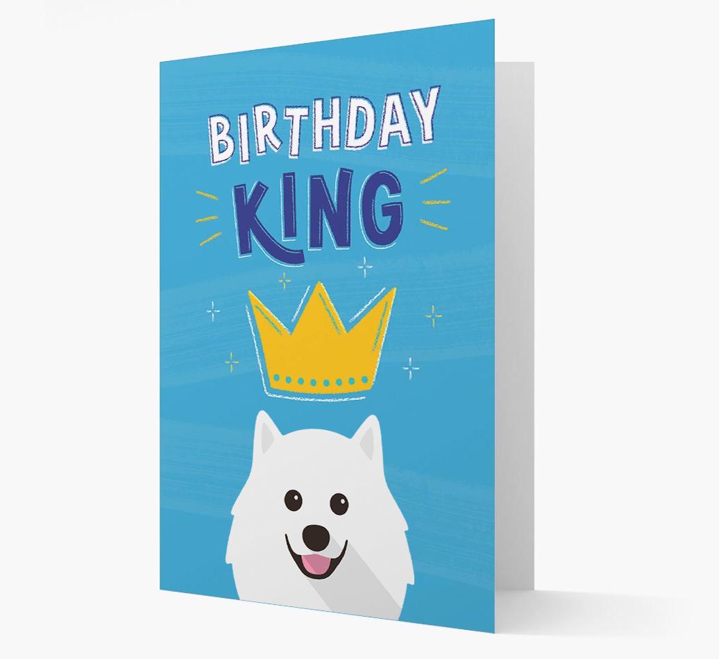 Birthday King: Personalized {breedFullName} Card