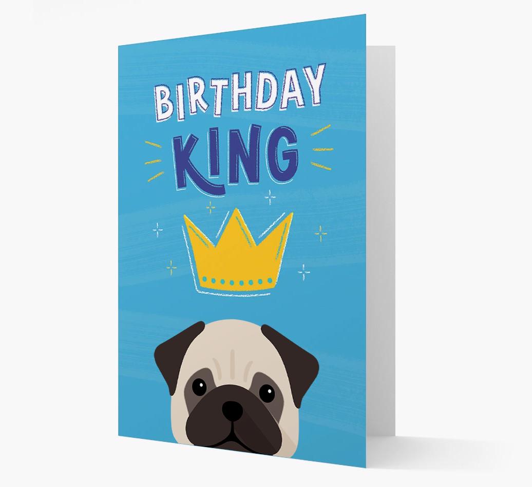 Birthday King: Personalized {breedFullName} Card