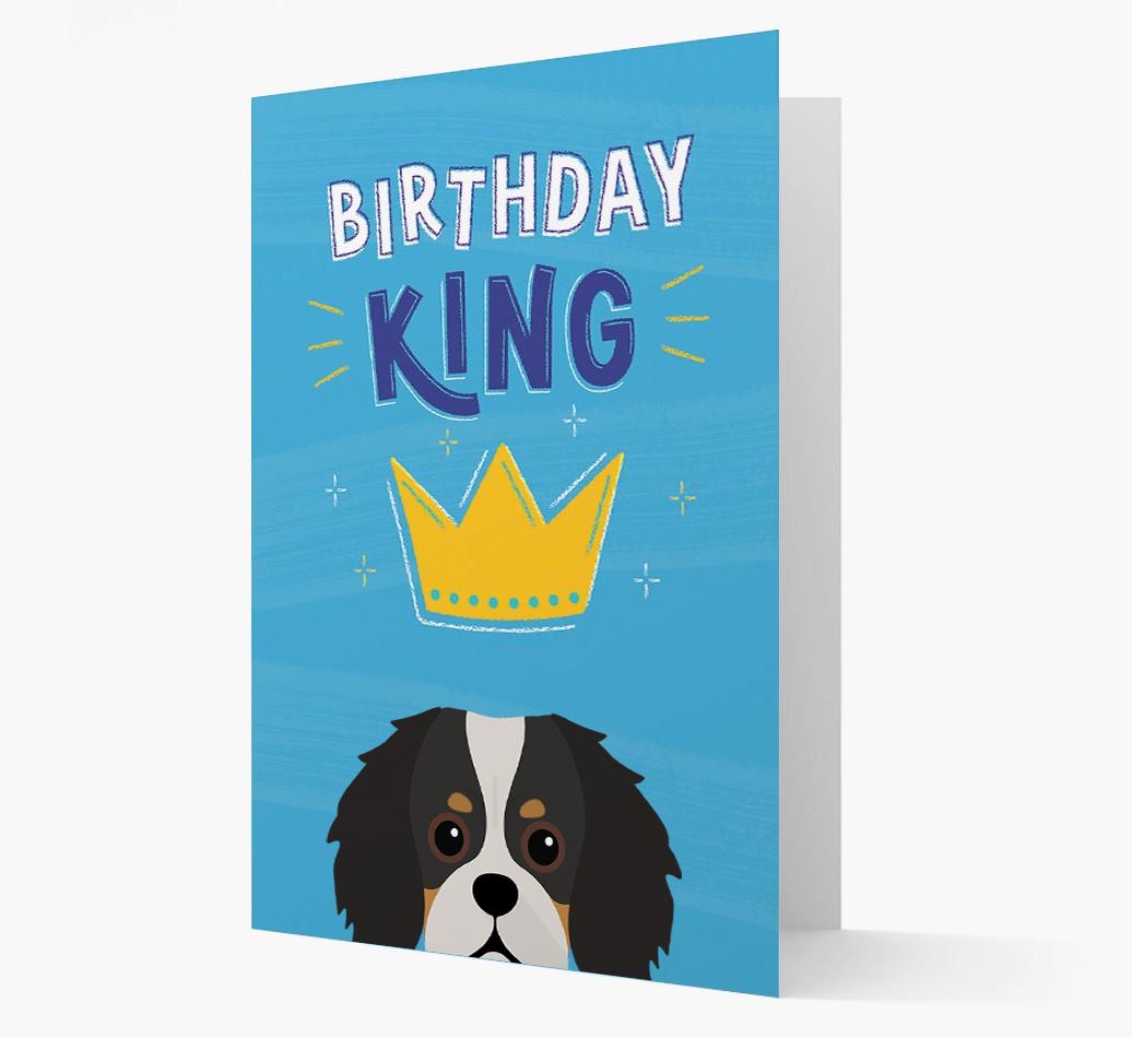 Birthday King: Personalized {breedFullName} Card