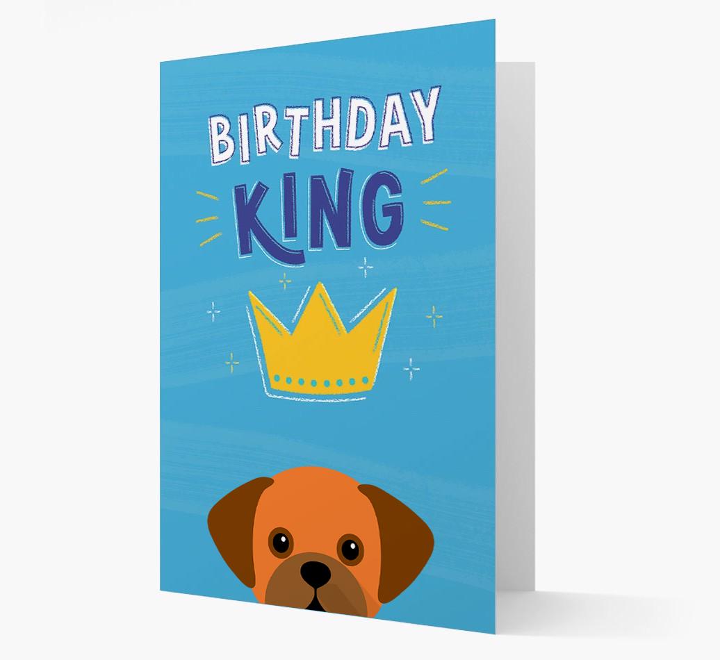 Birthday King: Personalized {breedFullName} Card