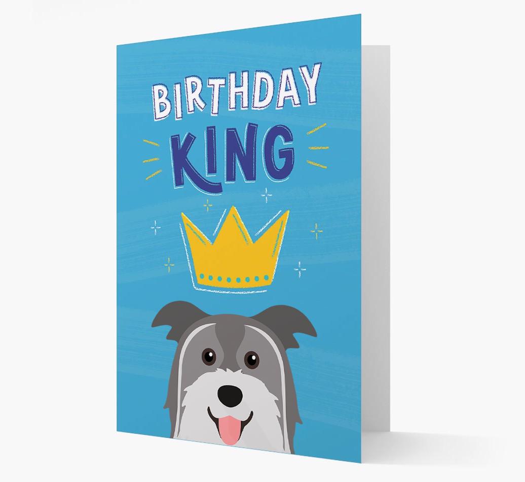 Birthday King: Personalized {breedFullName} Card