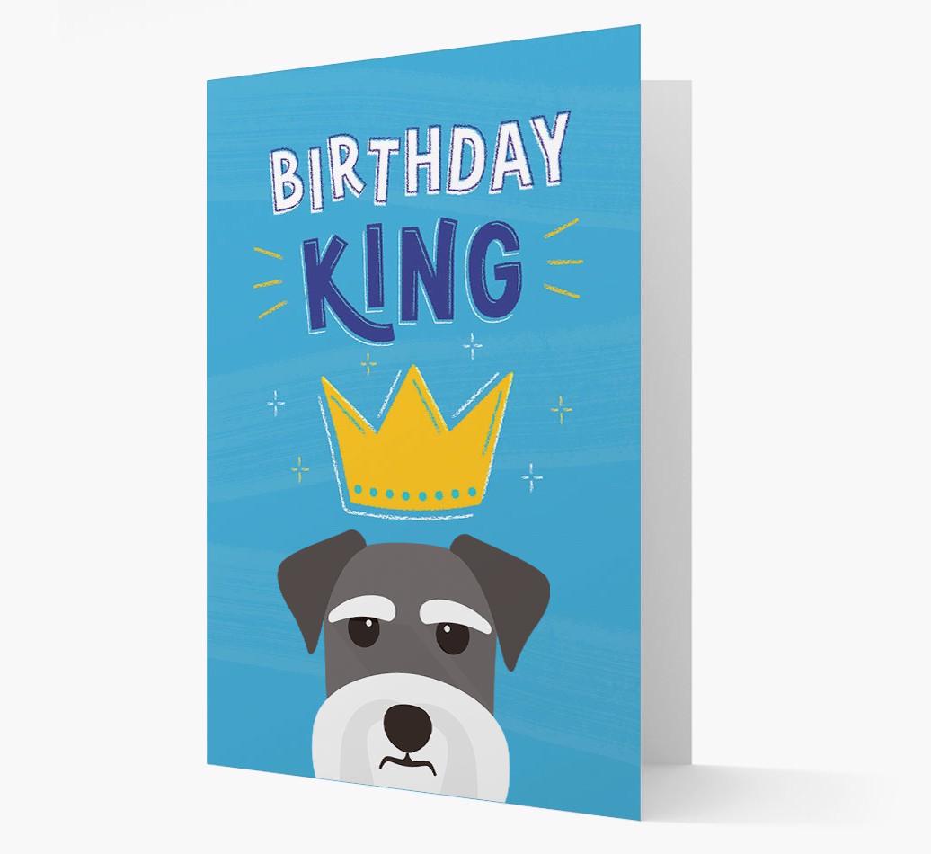 Birthday King: Personalized {breedFullName} Card