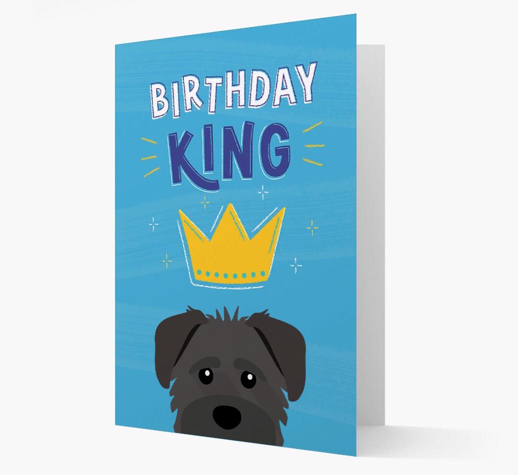 Birthday King: Personalized {breedFullName} Card