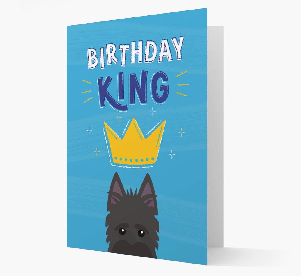 Birthday King: Personalized {breedFullName} Card