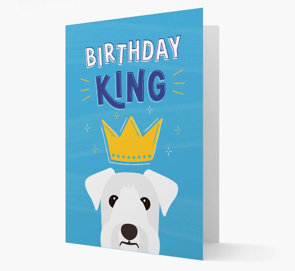 Birthday King: Personalized {breedFullName} Card