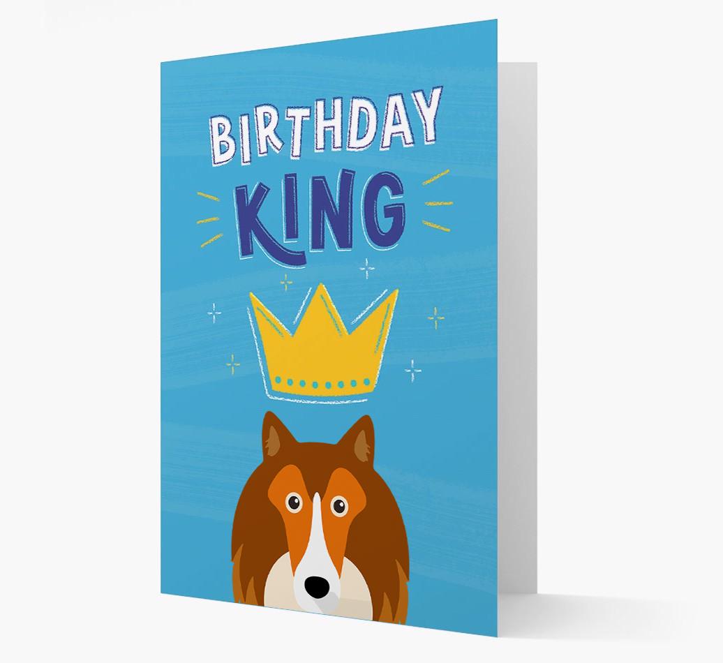 Birthday King: Personalized {breedFullName} Card
