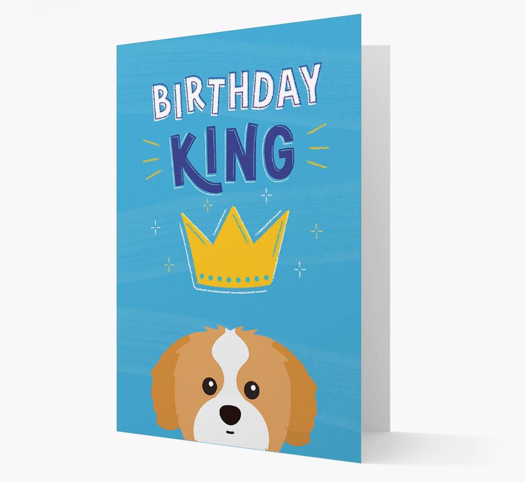 Birthday King: Personalized {breedFullName} Card